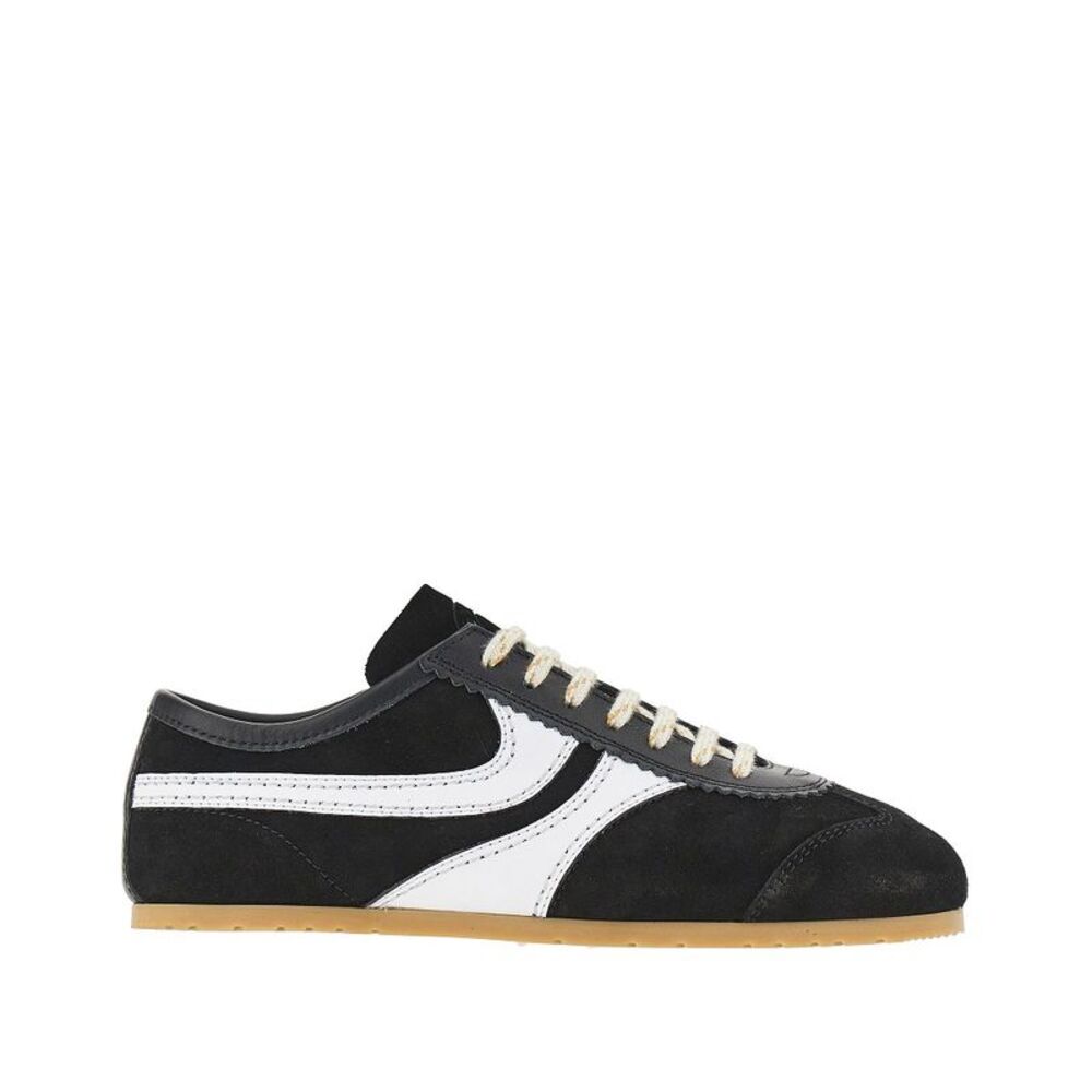Dries Van Noten Women Suede Leather Sneakers